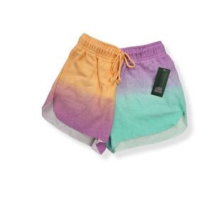 Wild Fable Purple Ombre High Rise Dolphin Short Small